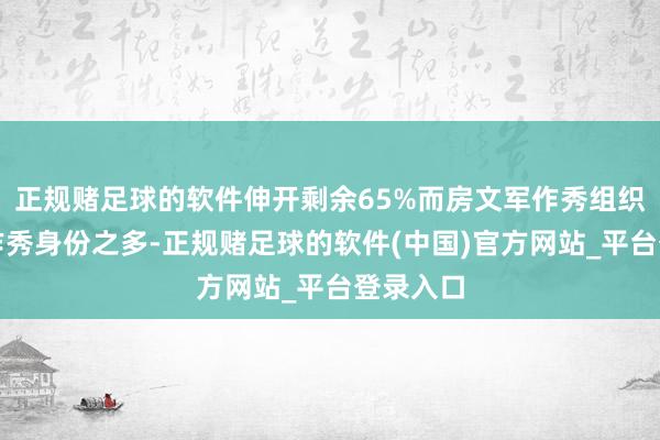 正规赌足球的软件伸开剩余65%而房文军作秀组织之大、作秀身份之多-正规赌足球的软件(中国)官方网站_平台登录入口