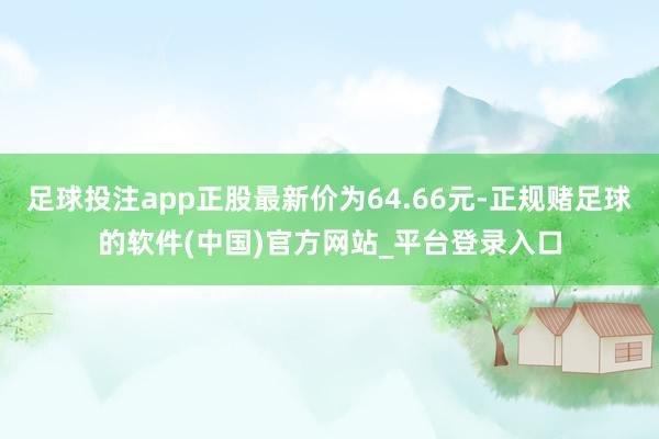 足球投注app正股最新价为64.66元-正规赌足球的软件(中国)官方网站_平台登录入口